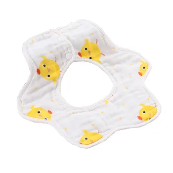 

Six-Layer Cartoon Printed Bib Cotton Burp Cloth Baby Cartoon Cloth Bib Newborn Baby Boy Infant Girl Toddler Baby Bib
