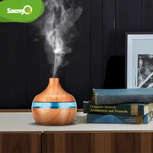 SaengQ – humidificateur d'air électrique ultrasonique, diffuseur d'arôme de Grain de bois, Mini brumisateur