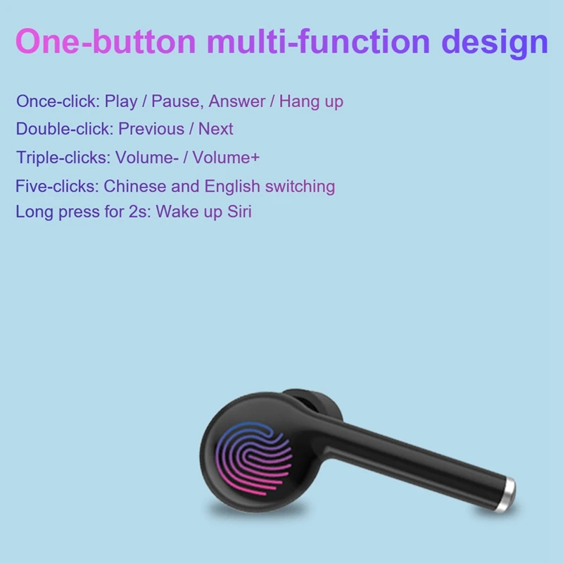 Полностью 5,0 bluetooth-наушники TWS беспроводные bluetooth-наушники с микрофоном TW40 спортивная водонепроницаемая игровая гарнитура беспроводная гарнитура