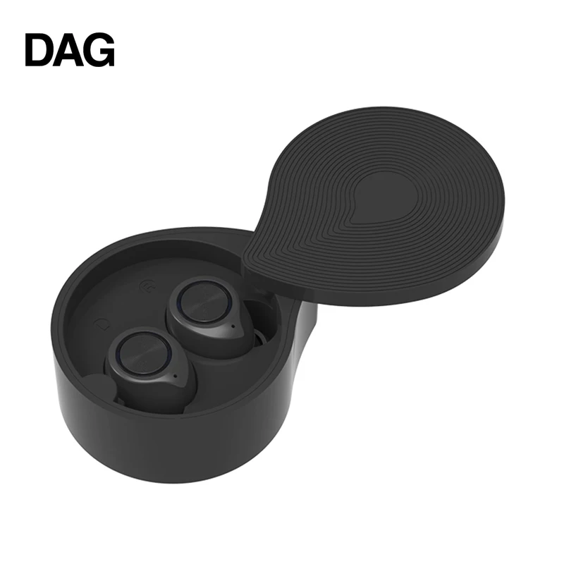 

DAG TW70 TWS Bluetooth V5.0 Headset Sports Wireless Earphones 3D Stereo Earbuds Mini in Ear Dual Microphone With Charging box