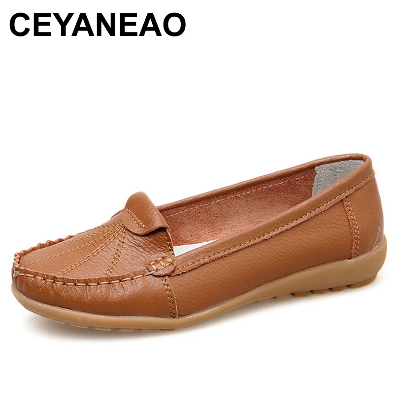 leather lace up moccasins