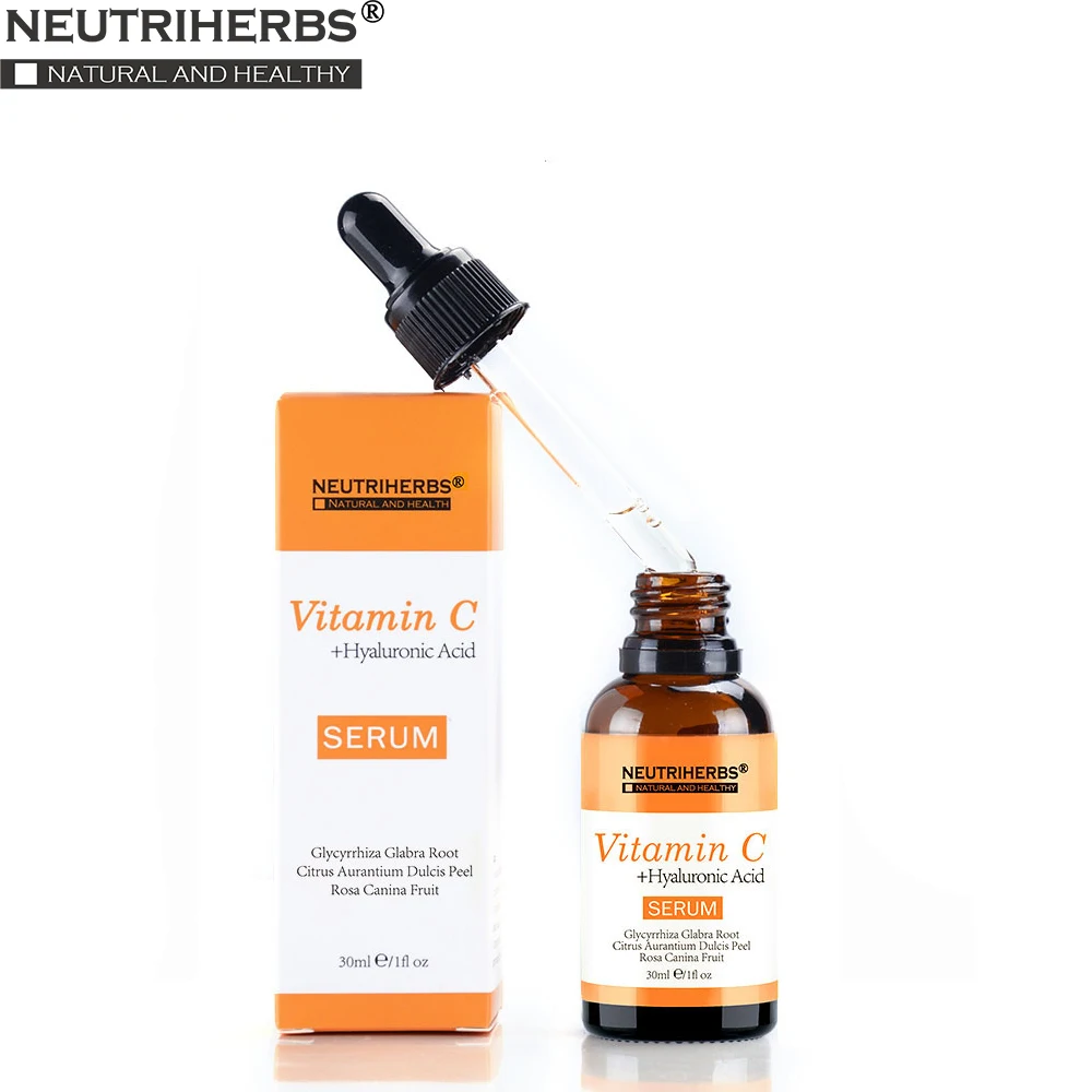 Neutriherbs 20% лица Сыворотки витамин C Сыворотки с гиалуроновой кислотой лифтинг отбеливание Fade солнца пятна уход за кожей Красота 30 мл