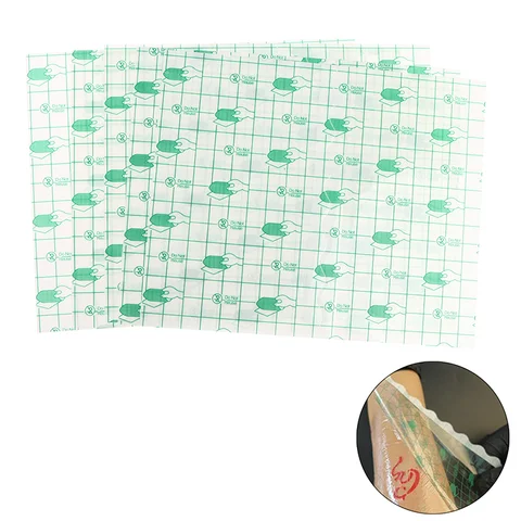 Sheet Tattoo Repair Sticker Waterproof Film Wrap Cover Makeup Patch Permanent Cosmetic Cover Fixing Transparent Tape