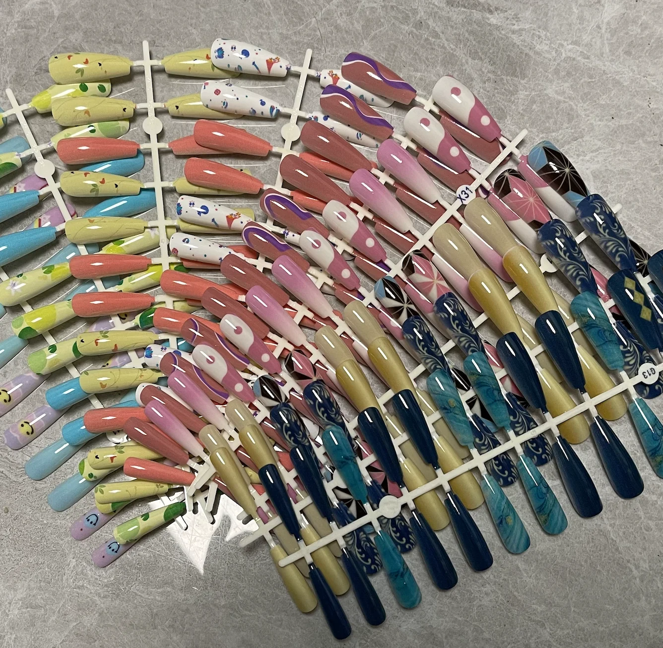 Long False Nails Tips