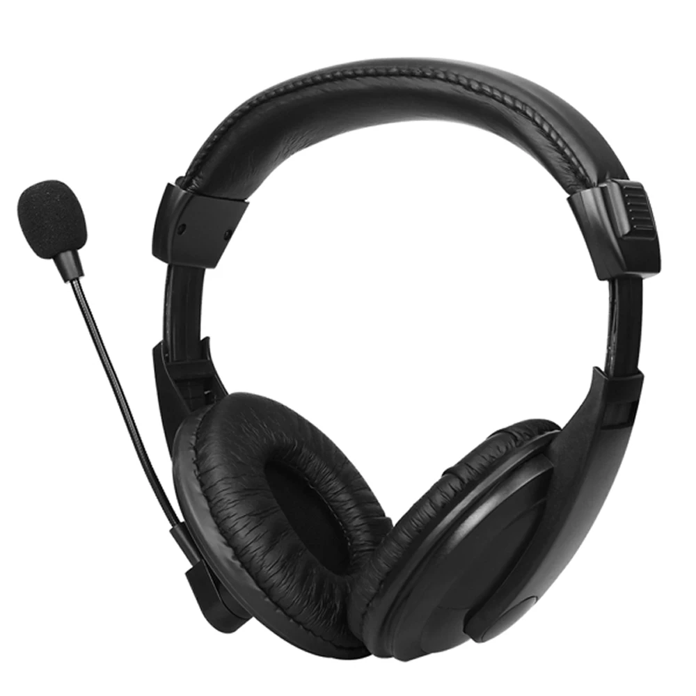 Reference for Speakers&Headphoneマイク付き未開封 2 Pin Over Head Headset Headphone Earphone Boom Mic For