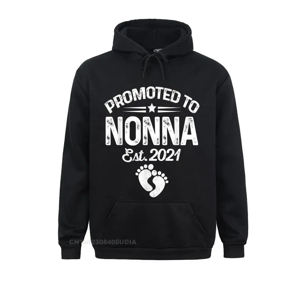 Summer Promoted To Nonna Est 2021 Baby Gift For New Nonna T-Shirt__B8415 Sweatshirts April FOOL DAY Hoodies Long Sleeve for Men 2021 Sweatshirts Promoted To Nonna Est 2021 Baby Gift For New Nonna T-Shirt__B8415black