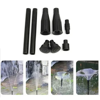 

Fountain Pump Nozzle Kit Pool Pond Outdoor Fountain Sprayer Head Garden Water Pump Plastic Nozzles Spray Head