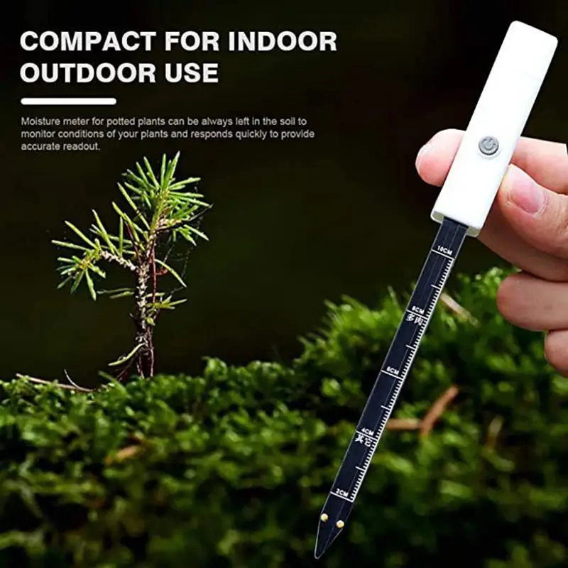 Soil Moisture Meter Hygrometer Portable Succulent Plant Water Shortage