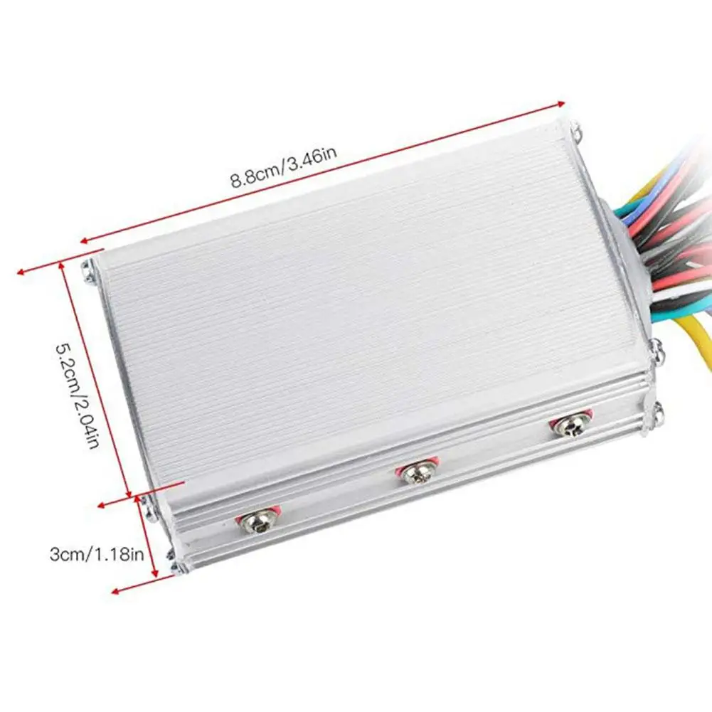 2 шт. контроллер электровелосипеда 24 V-48 V 250W 36 V-48 V 350W бесколлекторный E-велосипедный контроллер с ЖК-дисплей Дисплей велосипеда контроллер скутера