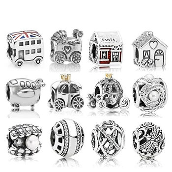 

MULIER 2020 New Genuine 100% high quality House Charm Pearl Shell Beads Stringed Bracelet Diy Pearl String Jewelry Gift