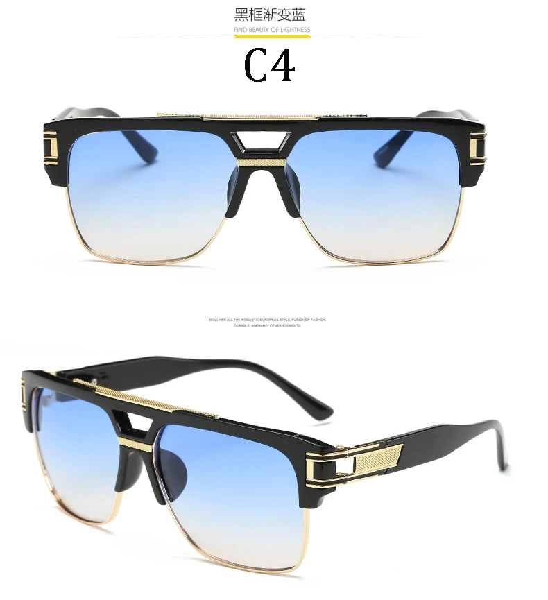 DPZ классические роскошные мужские солнцезащитные очки Гламурные модные брендовые солнцезащитные очки для женщин зеркальные Ретро Винтажные квадратные дизайнерские оттенки