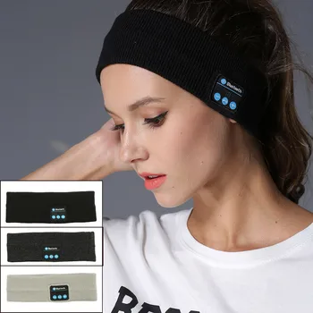 

Fitness Outdoor Running Sports Headphones Call Music Knitting BT4.2 Headband Bluetooth Headset Wireless Bluetooth Music Headset