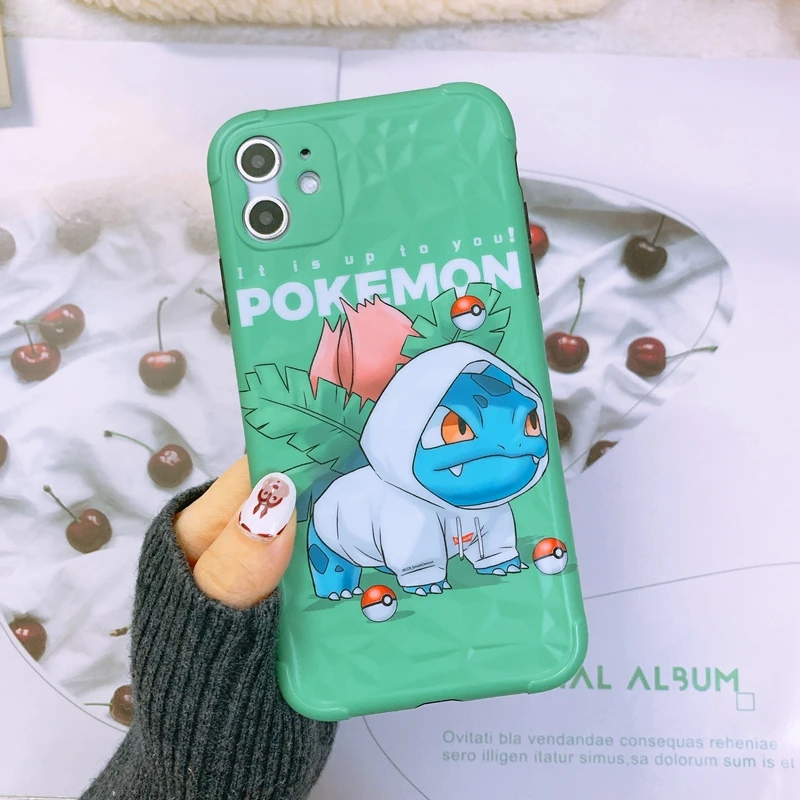 Мультяшный милый Genie чехол для телефона для IPhone 11 Pro XS Max XR 7 8 6S Plus модный объектив все включено силиконовый чехол для телефона задняя крышка - Цвет: Green