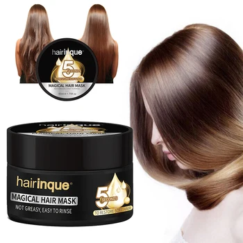 

50ml Magical Treatment Hair Mask 5-Seconds Repairs Damage Hairinque Moisturizing Nourishing Restore Soft Hair Care Mask TSLM1