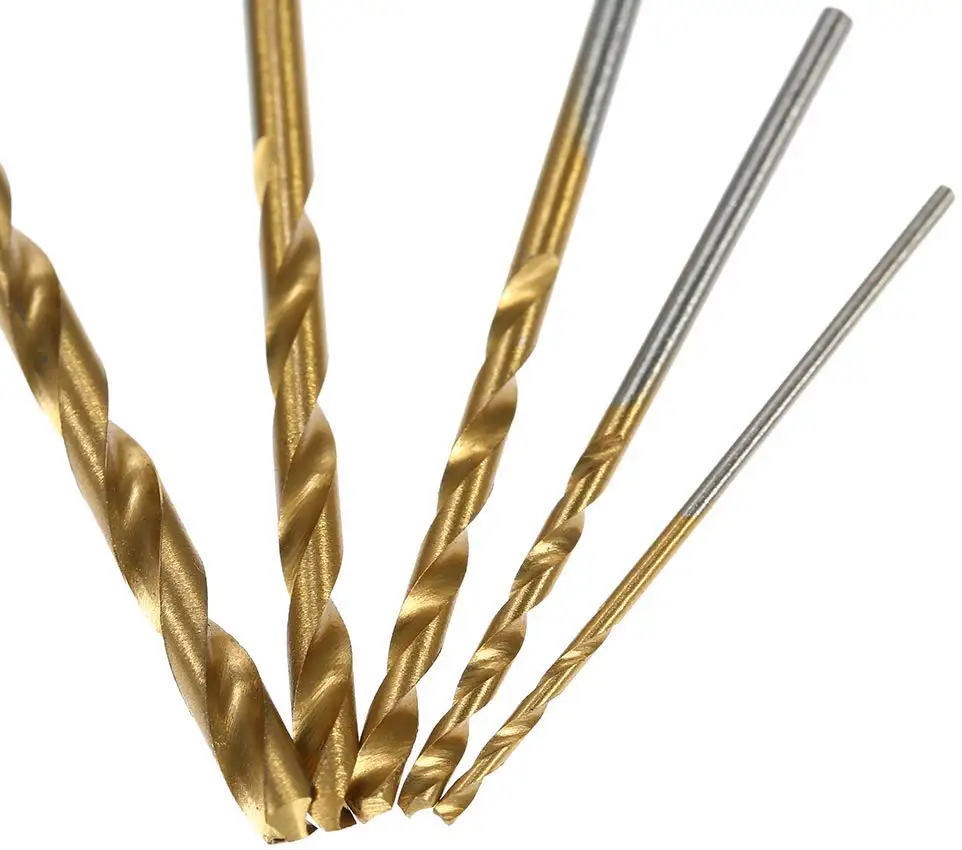 Color : 50pcs LiuliuBull Z Many Kinds of High Speed Steel Titanium Coated Twist Drill Bit Straight Shank Bit Hand Drill Color : 50pcs LiuliuBull Z Many Kinds of High Speed Steel Titanium Coated Twist Drill Bit Straight Shank Bit Hand Drill
