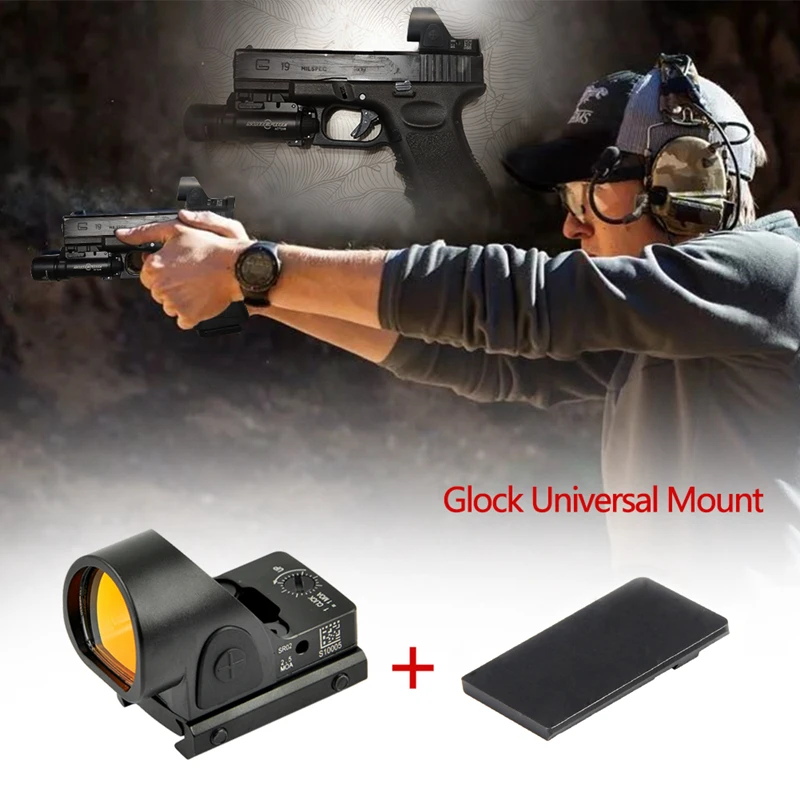 Новый мини прицел SRO с красной точкой RMR Коллиматор для страйкбола охоты