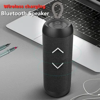 

TWS Portable Wireless Bluetooth Speaker Subwoofer 3D Stereo Soundbar IPX6 Waterproof Heavy bass Column Outdoor LoundSpeaker