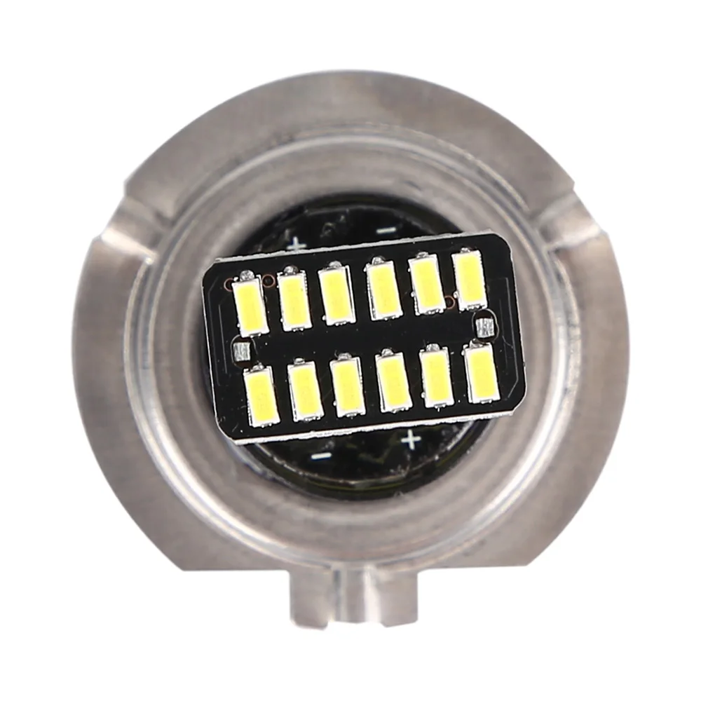 Водонепроницаемый IP68 2 шт H7 автомобильные Противотуманные фары лампа 3030SMD 3200LM 6000K 12 V-24 V