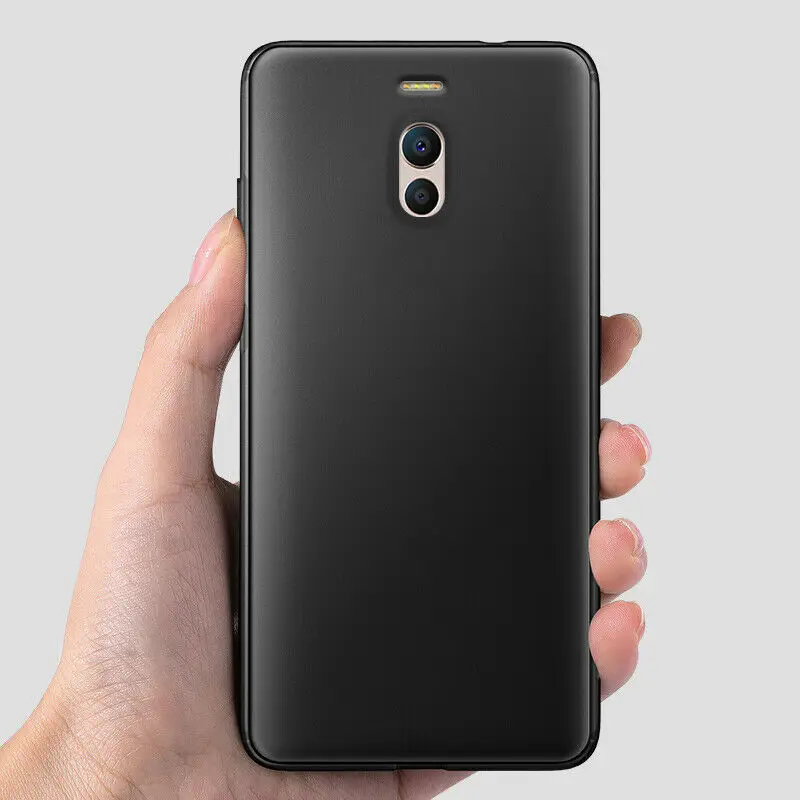 Чехол для телефона Meizu Meilan 15 16 Lite Plus 16S 16X матовая Черная мягкая задняя крышка на