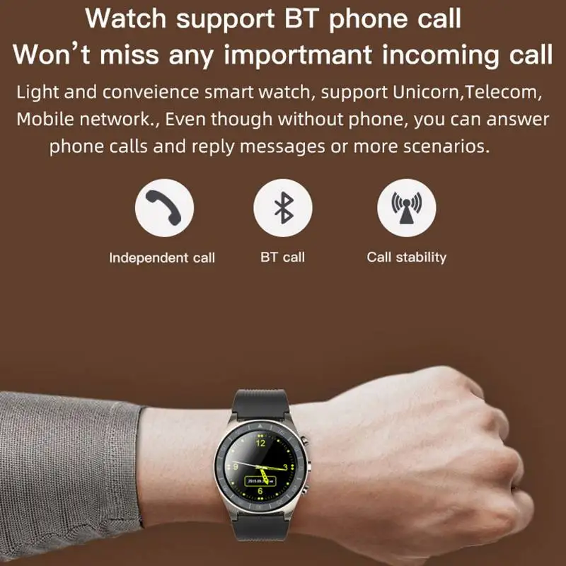 XANES V5 1,54 Смарт-часы Полный сенсорный экран sim-карта BT вызов Смарт-часы телефон спортивные режимы фитнес-браслет для системы Android