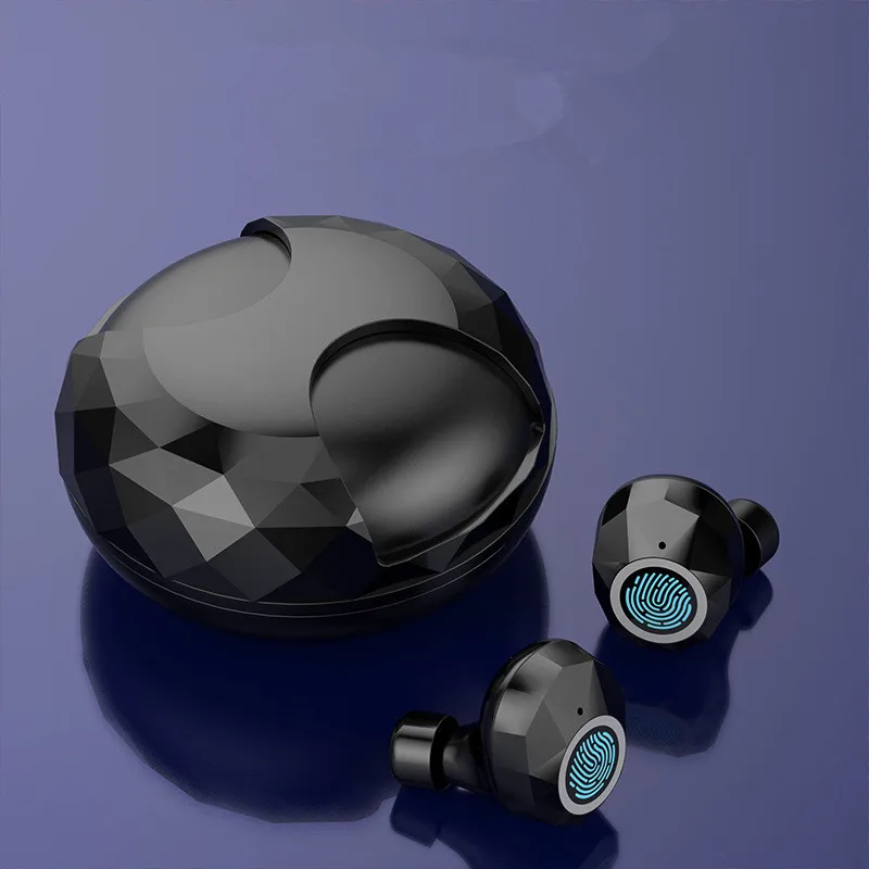 

Bluetooth V5.0 Earphones Wireless In-ear phone With Microphone Sports Waterproof Headsets Rotating Charging Box For iOS Android