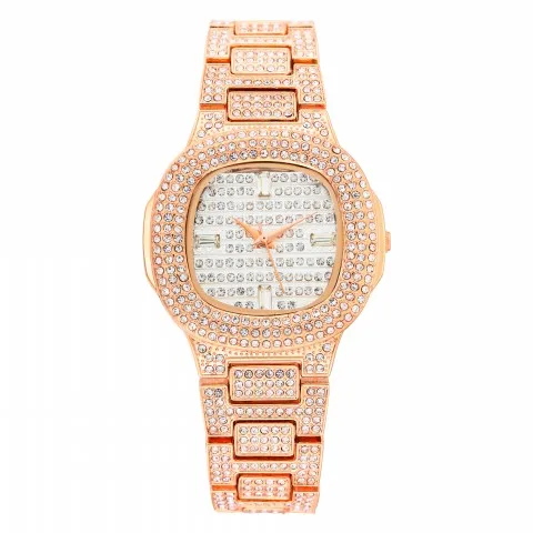 Бренд Miss Fox, часы, золотые модные наручные часы, бриллианты, нержавеющая сталь, женские наручные часы, reloj mujer relogio feminino - Цвет: 5