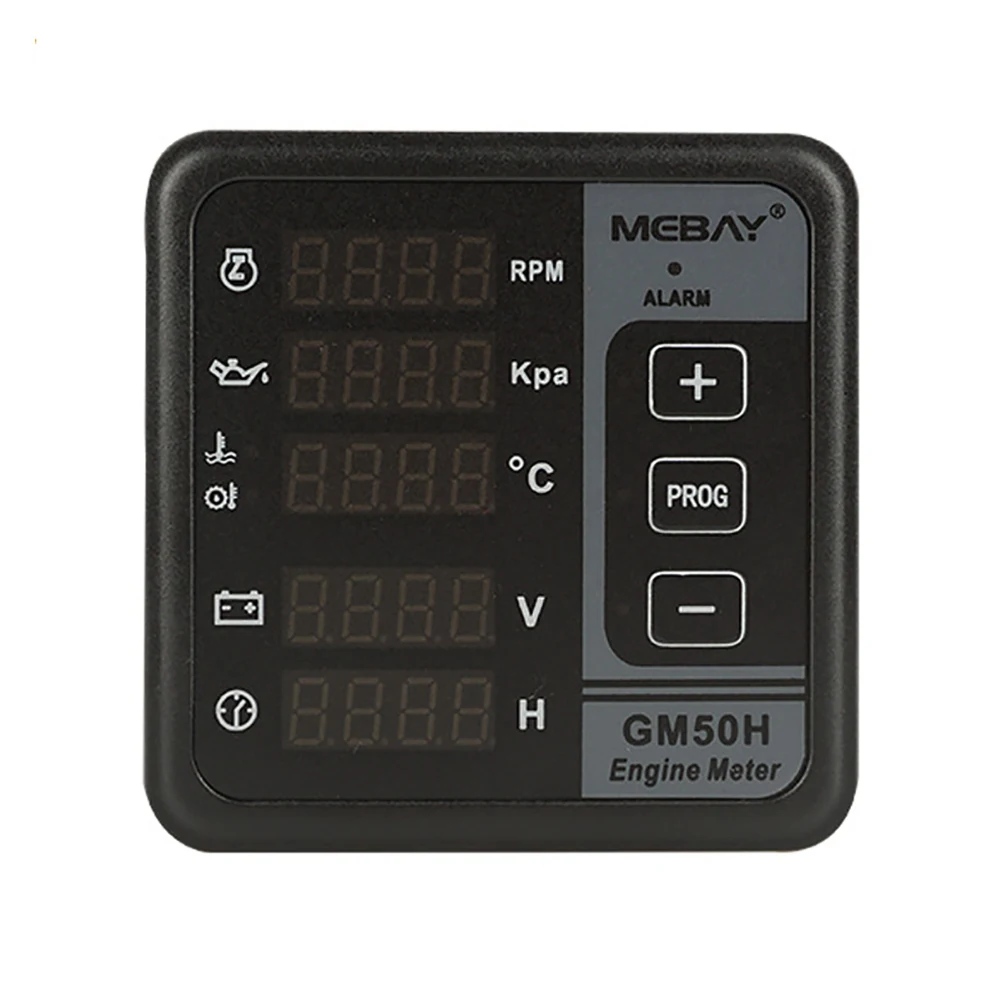 GM50H инструменты генераторный набор контроллер двигателя Цифровой ЖК-дисплей датчик давления масла тестовый аксессуар ABS Многофункциональный измеритель