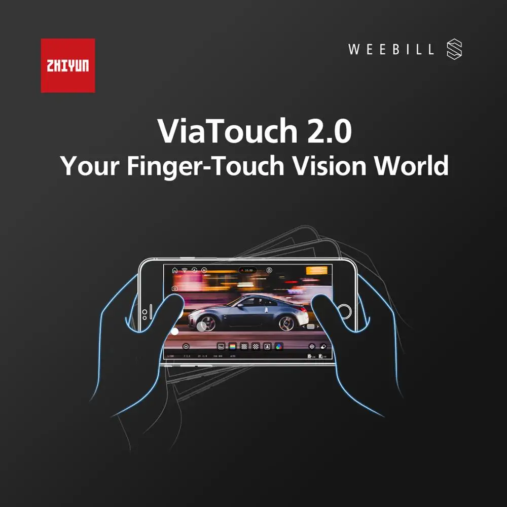 Zhiyun Weebill S / лаборатории 3 осевому гидростабилизатору Камера стабилизатор для Sony