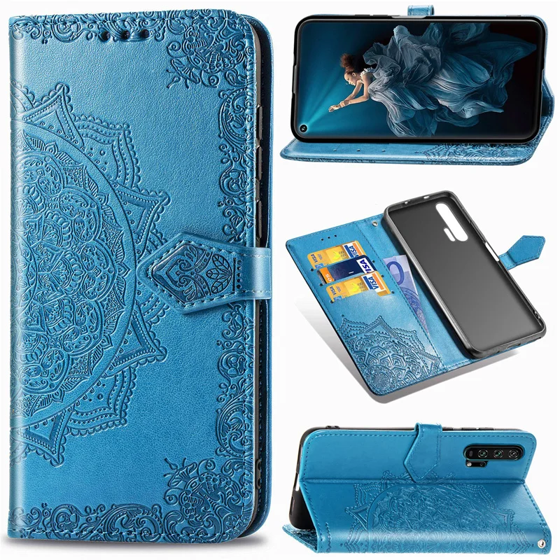 Кожаный флип-чехол 20 PRO для huawei Honor 9X pro 20 Lite 10 lite 10i ...