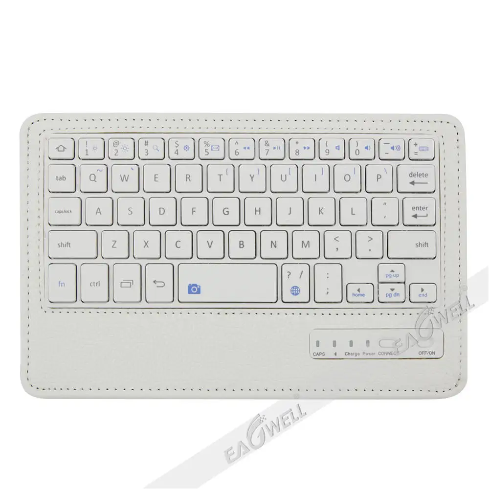 Беспроводная Bluetooth клавиатура смарт-чехол для samsung Galaxy Tab A 8,0 SM-T380 T385 чехол Litchi кожаный чехол с подставкой