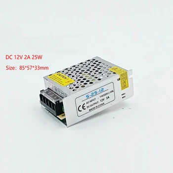 

switching power supply S-25-12 12V 2A 25W lighting transformer Monitor LED lights transformer LED Driver AC to DC single output