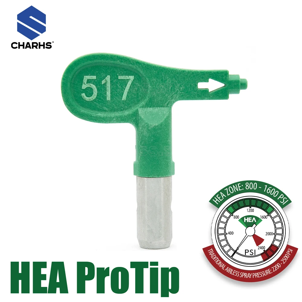 CHARHS  Airless Tips 211/213/313/411/413/415/417 HEA Low Pressure airless nozzle holder sprayer gun HEA ProTip nozzle Tips guard