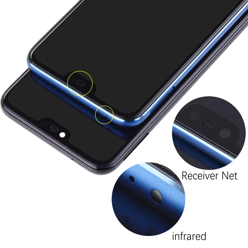 5,8 '' ЖК-дисплей для huawei Honor 10, сенсорный экран, рамка для huawei Honor 10, ЖК-дисплей с отпечатком пальца на Col-L29