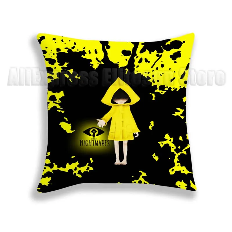 Little Nightmares 2 Pillow Case 45CM Pillow Inner Is Not Included Boys Girls Kids Cartoon Anime Toys Gift New Arrival 3