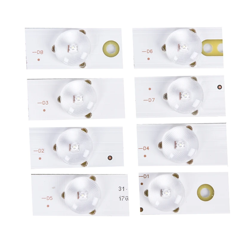 20pcs 3V Lens Lamp Beads With Optical Lens Fliter For LED TV Backlight Beads
