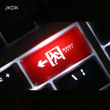 

1pc backspace keycap for MX switch safe exit personalized transparent key cap for mechanical keyboard