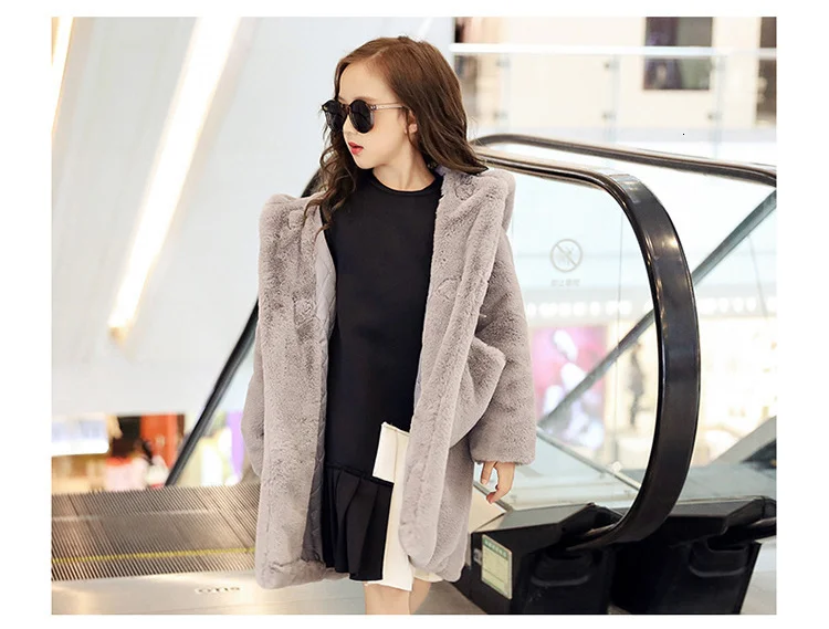До-30 градусов, коллекция года, зимняя теплая детская парка с рисунком для подростков Детские флисовые пальто с капюшоном и искусственным мехом для девочек пуховые куртки, одежда