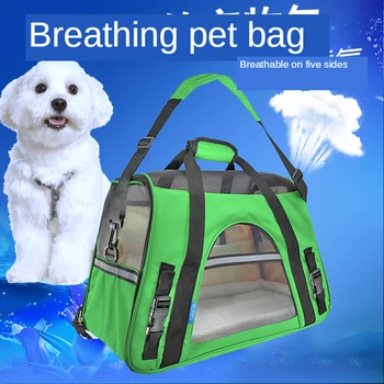 

Outdoor Oxford Cloth Pet Handbag Cat Dog Rabbit Backpack Out Carrying Pet Dog Cage Portable Travel Puppy Cat Carrier Dog Bag S/M