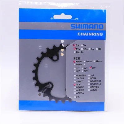 SHIMANO SLX M7000/M670/M675 диск патч - Цвет: M7000 26T