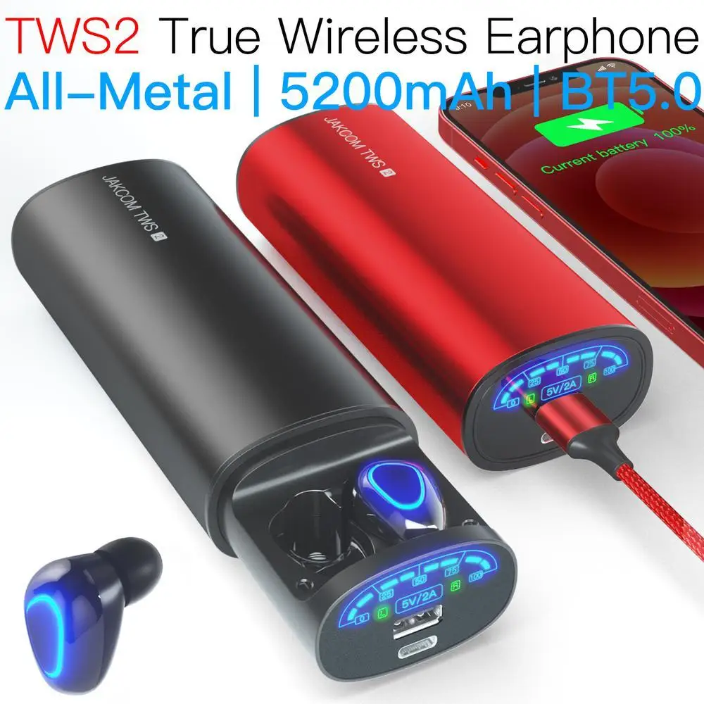 JAKCOM TWS2 True Wireless Earphone Power Bank New product as piggy bank i11 studio buds case bluethooth | Электроника