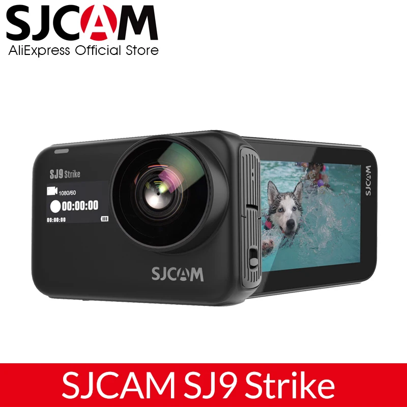 

Original SJCAM SJ9 Strike Supersmooth GYRO/EIS Waterproof 4K Action Camera Wireless Charging Live Streaming Sports Camera