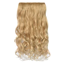 Хит, длинные вьющиеся волосы, парик из синтетического волокна, коготь на заколках для наращивания волос, CUN 668