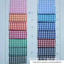 Хлопчатобумажная пряжа окрашенная клетчатая ткань 50*50 145*93 High Archives