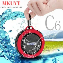 C6 беспроводной портативный водонепроницаемый bluetooth-динамик с 5 Вт приводом, поддержка sd-карты TF громкой динамик телефон для SAMSUNG XIAOMI