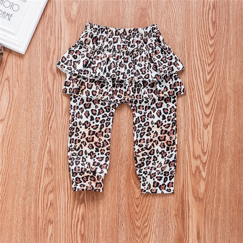 baby leopard pants