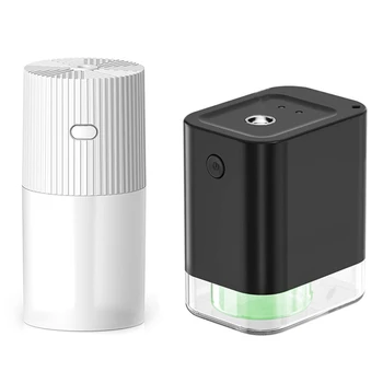 

Mini Cool Mist Humidifier Personal 300ML and 7 Colors LED Night Light with Automatic Alcohol Disinfection Sprayer
