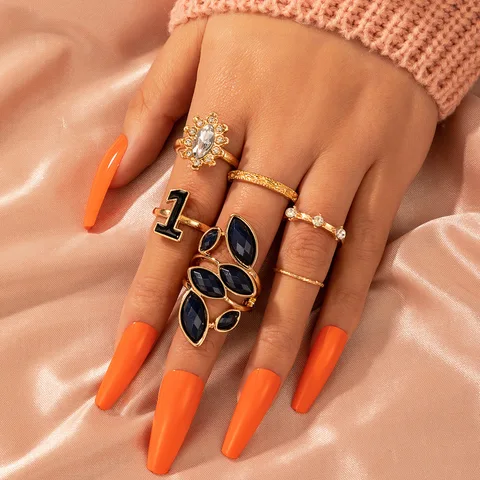 steel ring halloween Jewelry for women Snake ring jewelry slytherin Punk Ring on phalanx anel masculino rings set