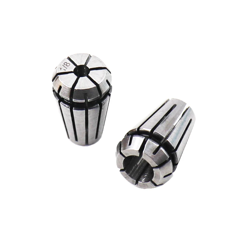 2PCS/Set (1/4 1/8Inch） ER11 ER Spring Collet Chuck for CNC Engraving Machine Milling Lathe Tool Holder car dent repair puller