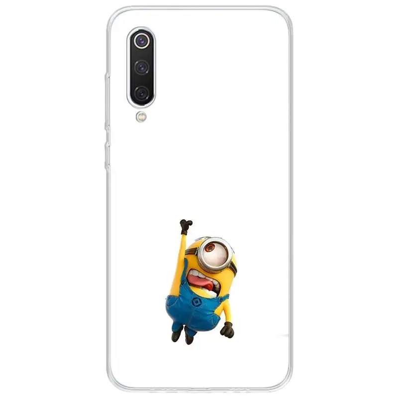 Нижнее белье в стиле миньонов трусы фильмы Прозрачный чехол для мобильного