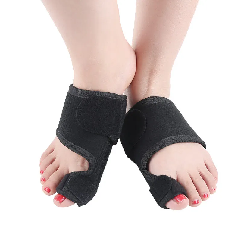 

1 Pair Toe Straightener Corrector Brace Pad for Hallux Valgus Pain Relief Bunion Splint Guard Toe Separator Supports